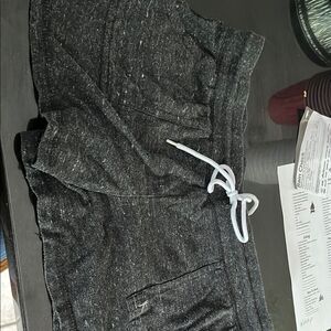 Danskin Black heatherEd Jogging shorts with Contemporary Style